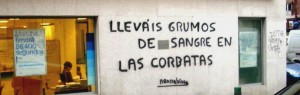 lleváis grumos de sangre en las corbatas